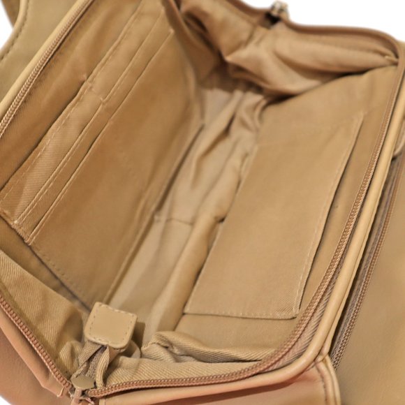 Koltov Mid Size Tan Hobo Handbag, Hobo Purse with Lots of Pockets - Picture 7 of 8